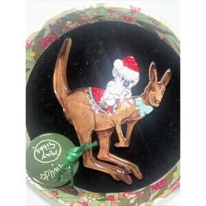 Erstwilder Christmas Bounce Brooch May Gibbs Brooch NIB